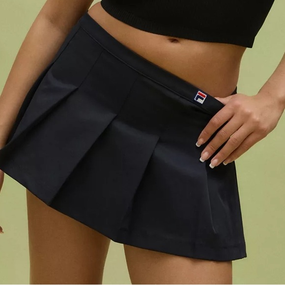 FILA x HAILEY BIEBER Pleated Mini Skirt - Size 6 - NWT!! women’s skirts dress - Picture 7 of 9